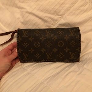 Louis Vuitton real leather wallet